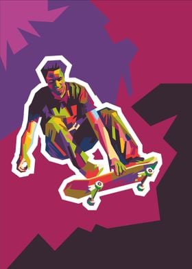 Skate Pop art