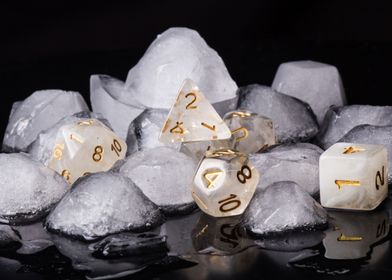 Ice and White dice