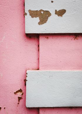Pink castle wall URBAN