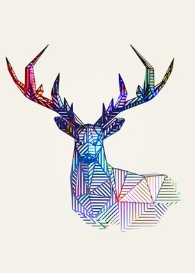 Deer Geometric