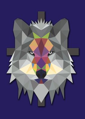WOLF LOWPOLY
