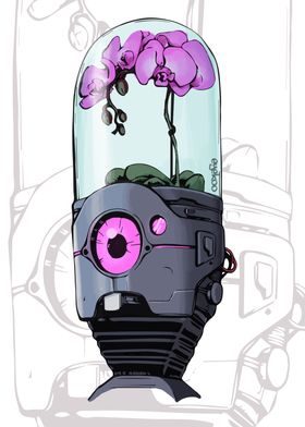 Orchid Head Robot