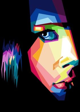 Face on WPAP Style