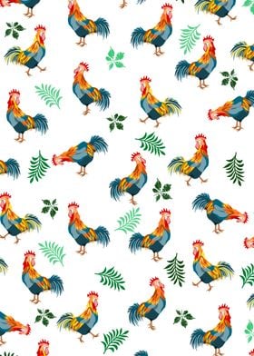 Rooster Pattern