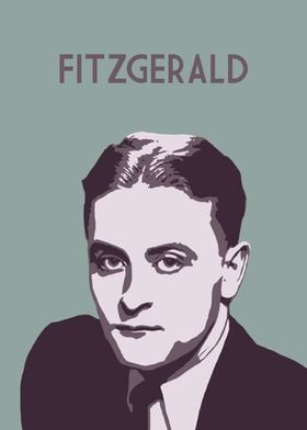 F Scott Fitzgerald Teal