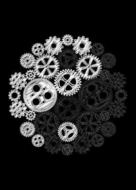 Gears Yin Yang