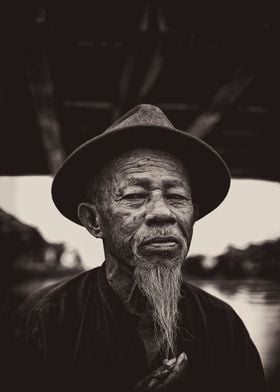 The fisherman portrait 2