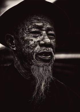 The fisherman portrait 1