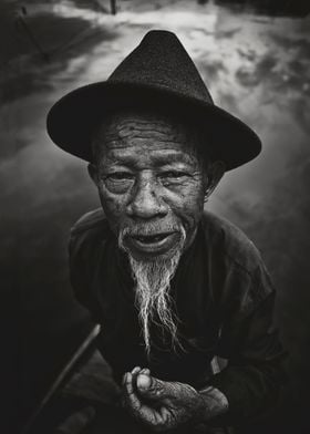 The fisherman portrait 3