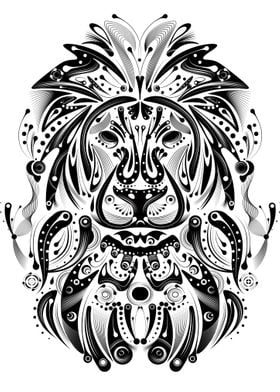 tribal lion