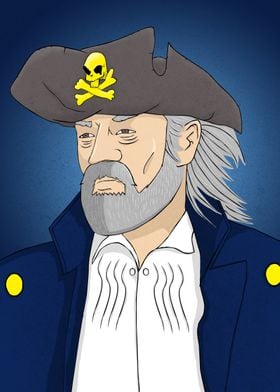 Old Pirate Captain