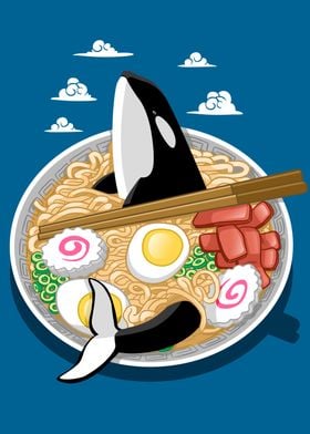 Ramen Killer whale