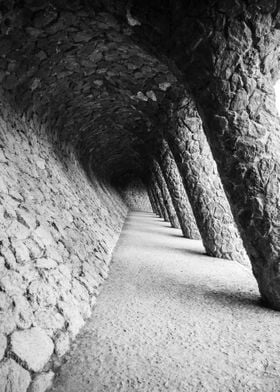 Guell Park Tunnel