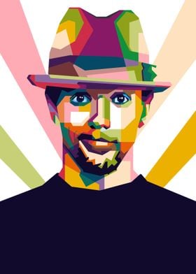 Jason Mraz Style WPAP