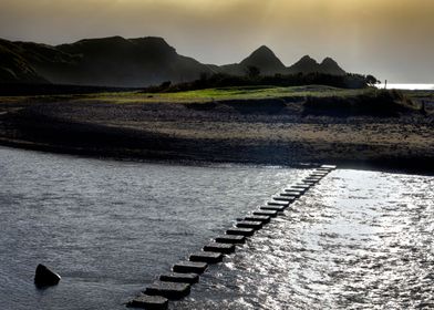 Stepping stones on Gower