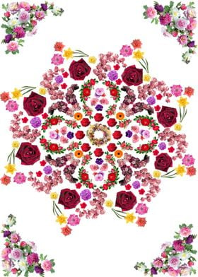 floral mandala