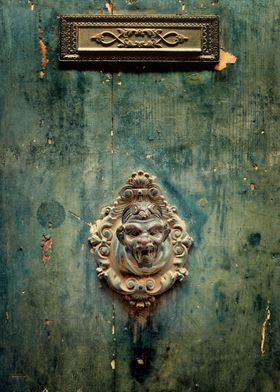 Venetian Door Abstract