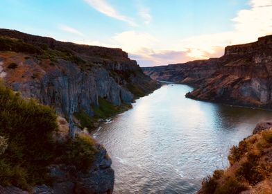 Sunset Snake River Idaho