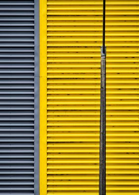 Yellow Striped Abstract