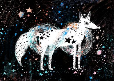 Space Animals Fox