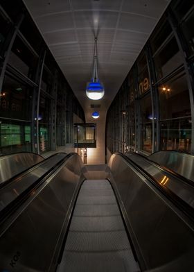 Escalator At The Airport