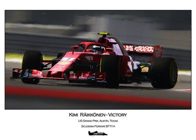 Kimi Raikkonen Victory