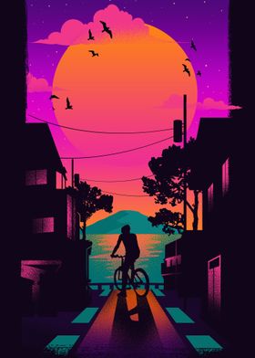 Sunset Bicycle
