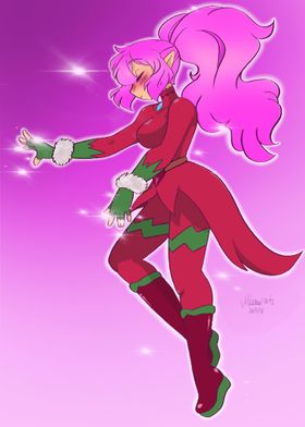 Magical Christmas Girl
