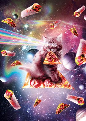 Space Pizza Cat
