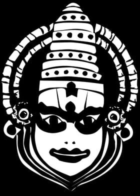 Kathakali Mask
