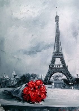Bouquet for Parisian women
