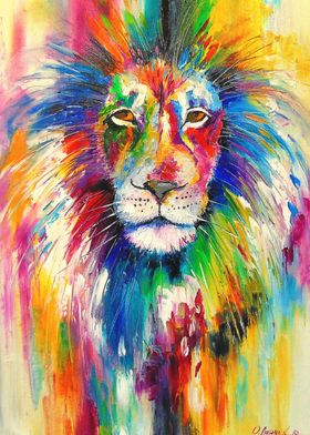 Bright lion