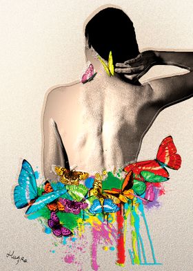 La Femme et les Papillons