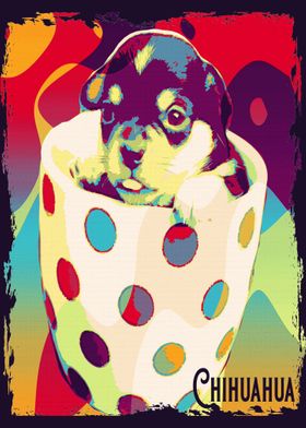 Chihuahua Pop Art Puppy