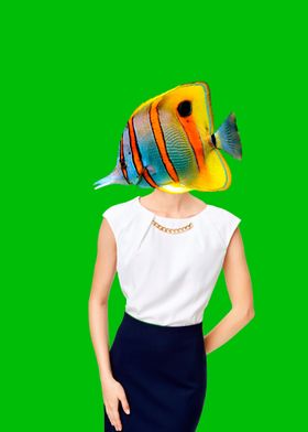 fish woman