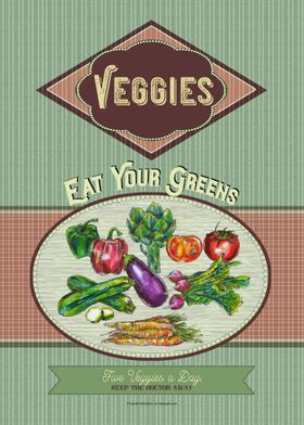 Veggies Eat Your Greens