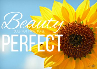 Beauty is not Perfect