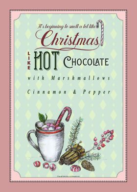 Hot Chocolate Xmas poster