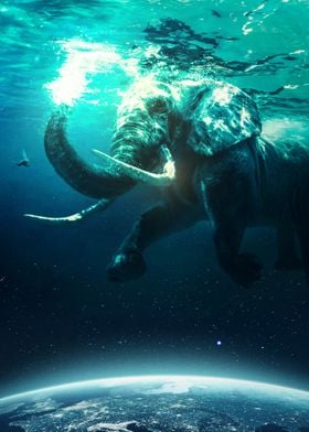 Elephant in Space