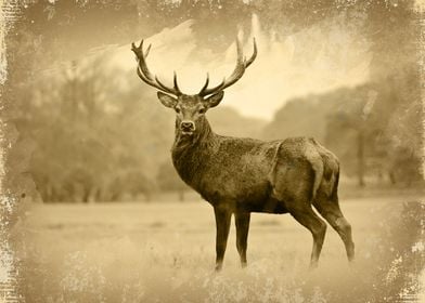 Deer - vintage