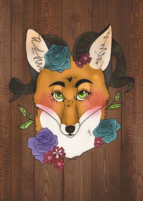 Fox in roses PJATK