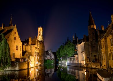 Brugge by night