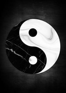 Yin Yang Marble