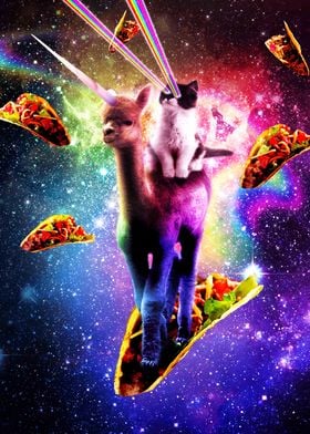 Cat On Alpaca Taco