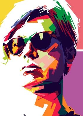 Andy Warhol Portrait 