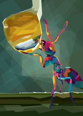 ant wpap pop art