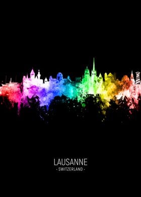 Lausanne Skyline