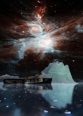Boat and Iceberg