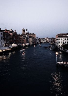 Skyline and canals