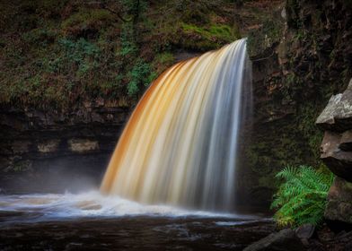 Lady Falls in full flow